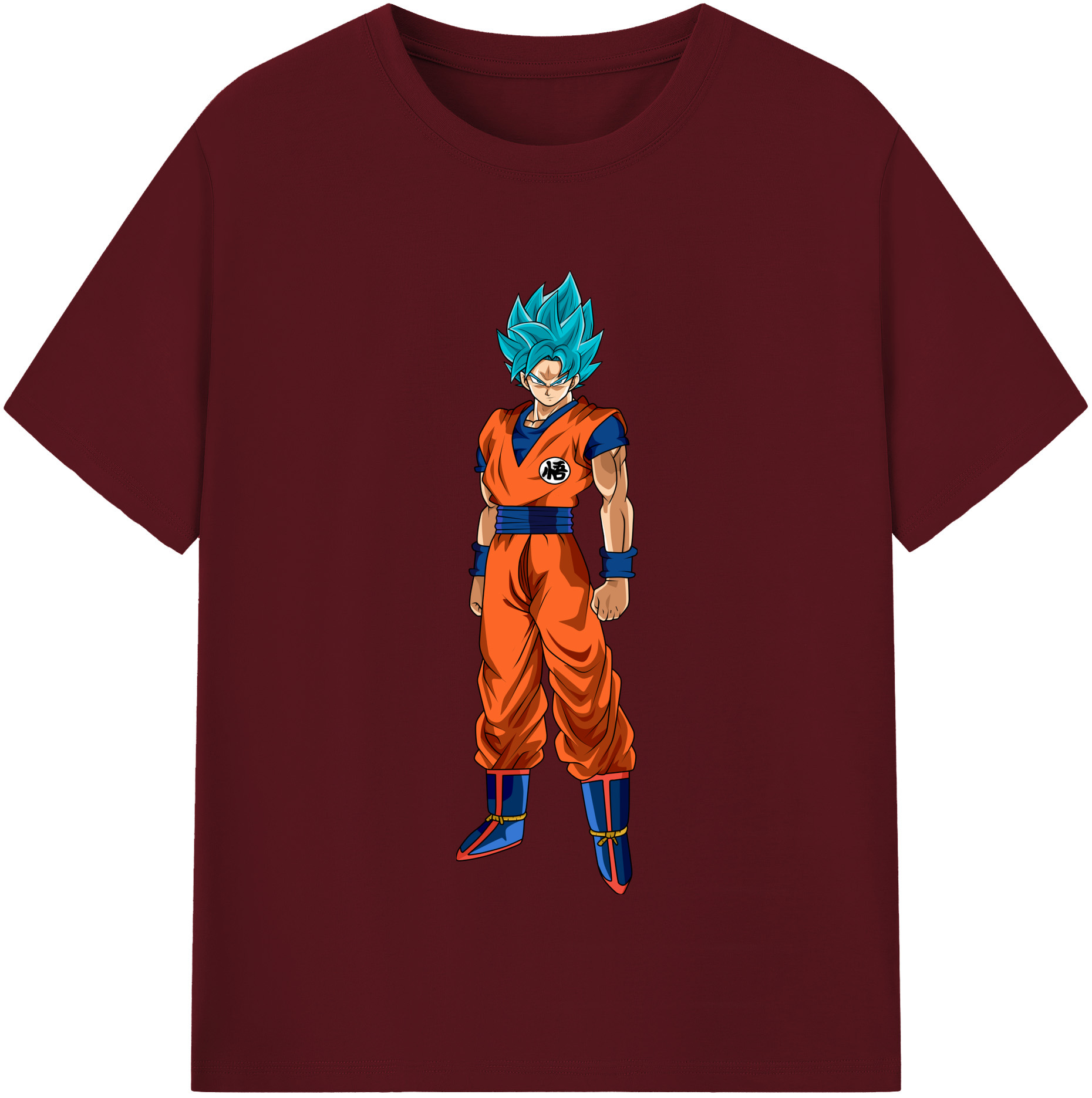 （画像用） ドラゴンボール 孫悟空（そん ごくう）Son Goku カカロット DRAGON BALL Kakarotto 綿100％半袖Tシャツ（フロントプリント）